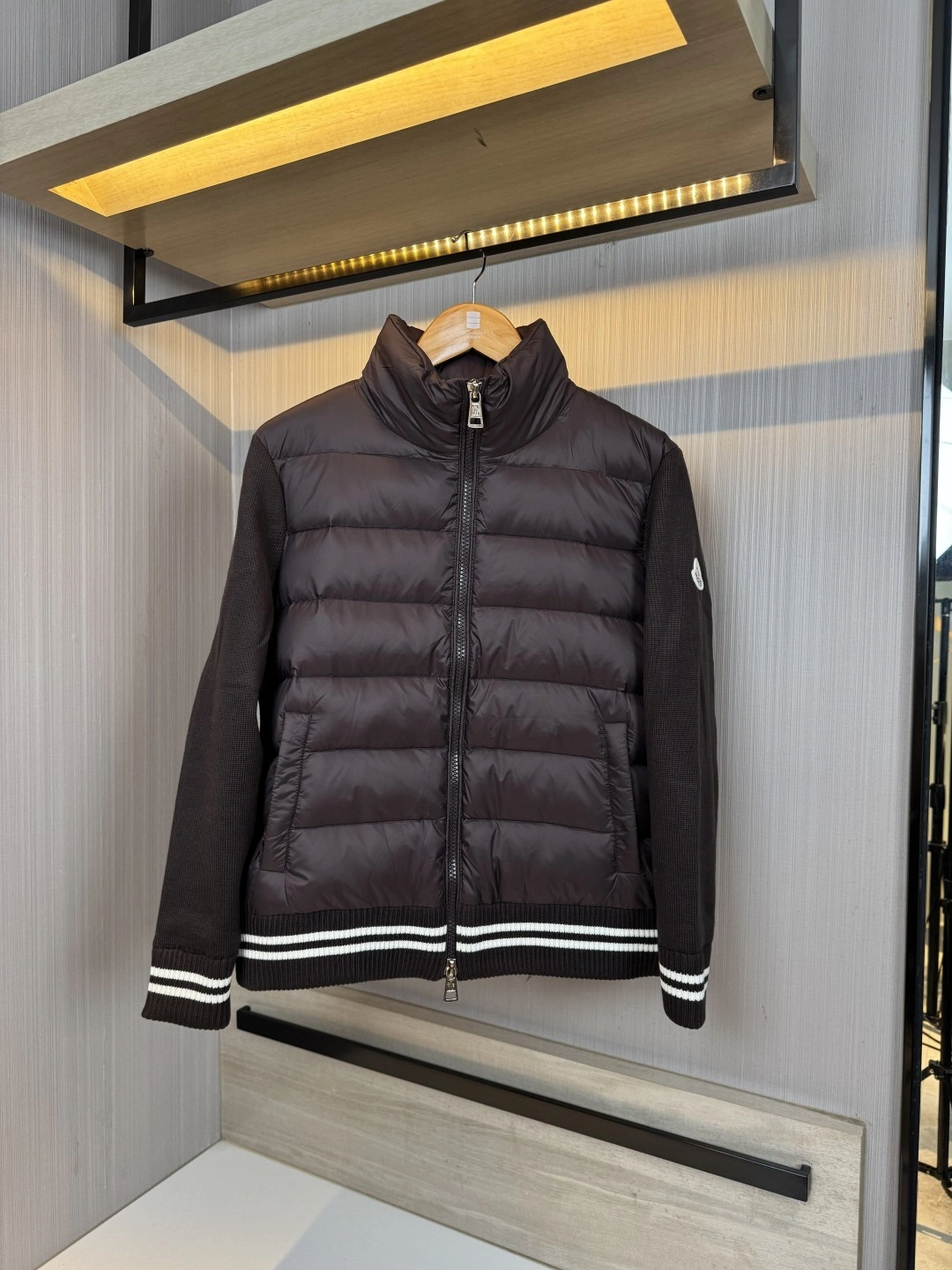wg.luxury-- 7o9385r Down jacket white goose down 2colour item: E-F409I1524-2